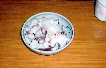 タコ刺し