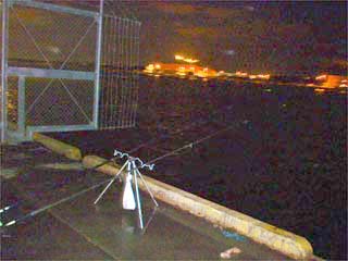 夜の釣り座