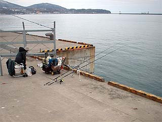 釣り座全景